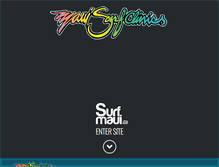 Tablet Screenshot of mauisurfclinics.com